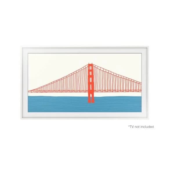 Samsung Moldura para TV the Frame 2021 65" VG-SCFA65WTBXC Branco