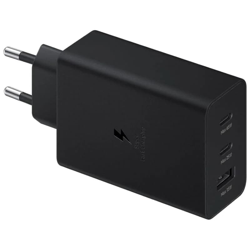 Samsung Carregador Tlm Sams 65w Trio Prt - 8806092673885