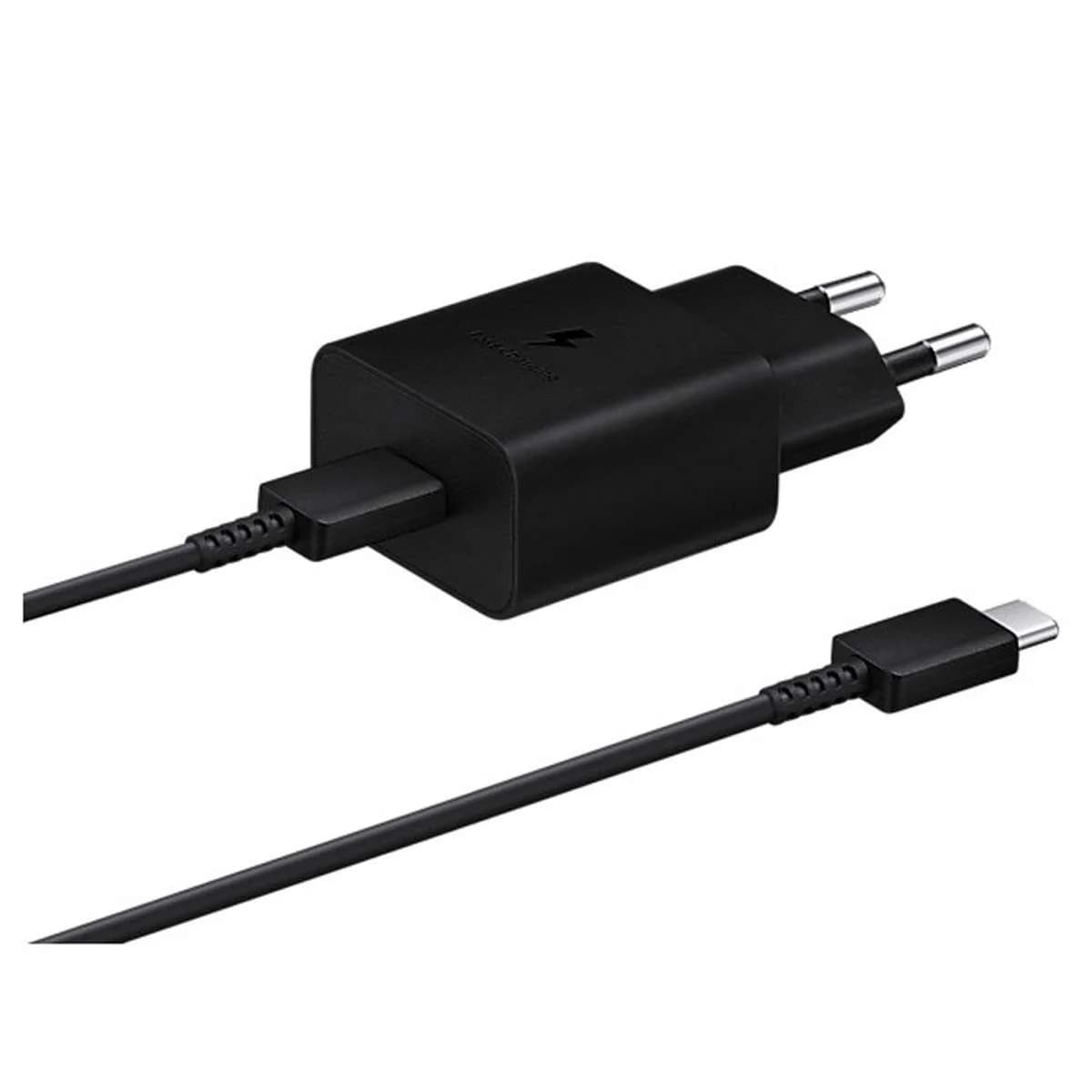Carregador Samsung EP-T1510 15W 5A USB-C + Cabo Dados Preto