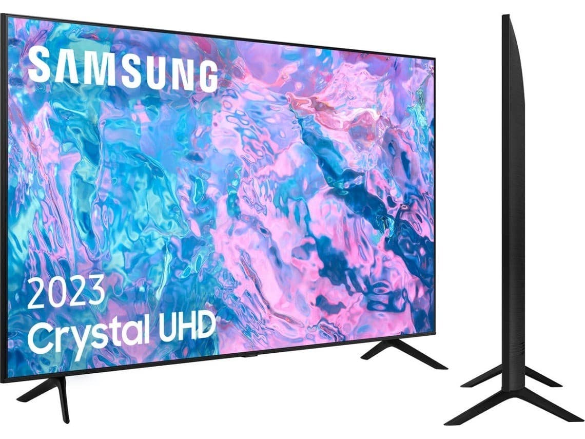 TV Samsung 85" CU7105 (2023) LED UHD Crystal Smart TV 4K