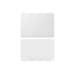 Samsung EF-BX710PWEGWW capa para tablet 27,9 cm (11") Fólio Branco