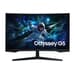 Monitor Samsung Odyssey 32" LED QHD 165Hz Freesync Curvo - LS32CG552EUXEN