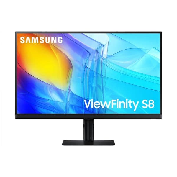 Monitor Samsung ViewFinity S8 S80D 32'' UltraHD 4K VA HDR10 com sRGB 99% e Altura Ajustável