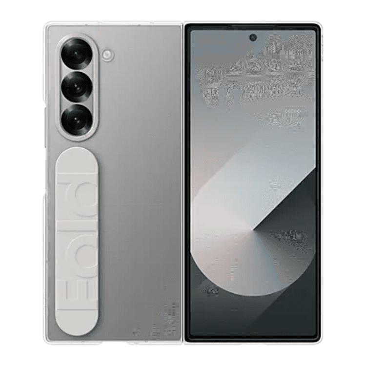 Samsung Capa Standing com Fita para Samsung Galaxy Z Fold6 Clear