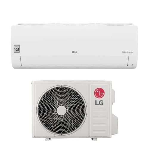 LG S09EC.NSJS + S09EC.UA3S 9000 BTUs Inverter Branco Classe A++