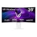 LG 39GX90SA-W monitor de ecrã 99,1 cm (39") 3440 x 1440 pixels Wide Quad HD OLED Branco