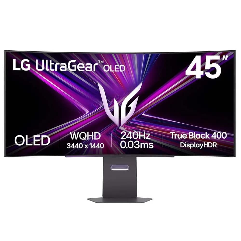 Monitor LG 45" 45GX900A-B WQHD 240Hz OLED 0.03ms G-Sync Curvo