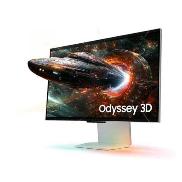 Monitor Samsung Odyssey 3D LS27FG904XUXEN 27" LED IPS UltraHD 4K 165Hz com Altura Ajustável e FreeSync Premium