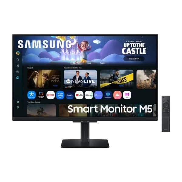 Monitor Samsung 27" M5 S27FM500EU / M50F Full HD 60Hz Smart TV HDMI USB DisplayPort Preto