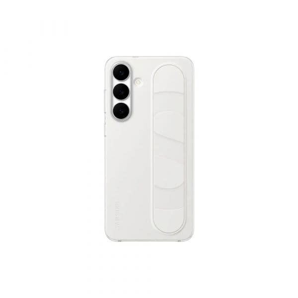 Samsung Capa Standing Grip para Samsung Galaxy S25 FE/S25 White