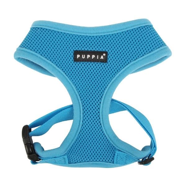 Puppia Peitoral Soft Azul Céu Xs