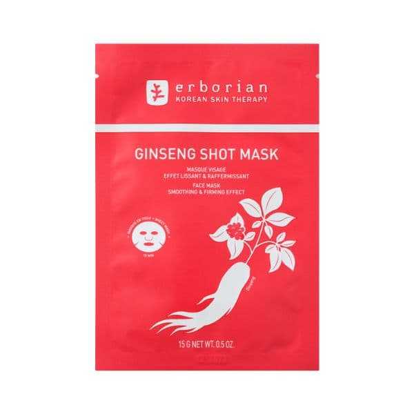 Erborian Ginseng Shot Mask Máscara Facial Antienvelhecimento 1 unidade