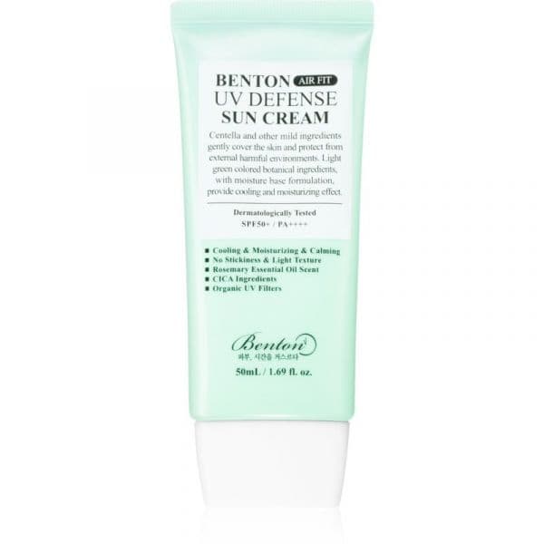 Protetor Solar Benton Air Fit UV Defense Emulsão SPF50+ 50ml