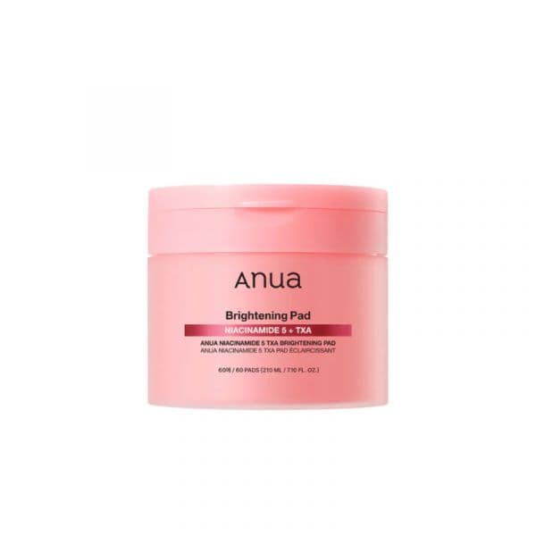 Anua Niacinamide 5 Txa Brightening Pad Discos de Limpeza Anti-manchas 60 Unidades