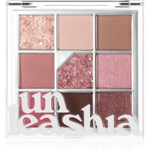 Unleashia Glitterpedia Eye Palette Paleta de Sombra para os Olhos Tom All of Dusty Rose 6,6 g