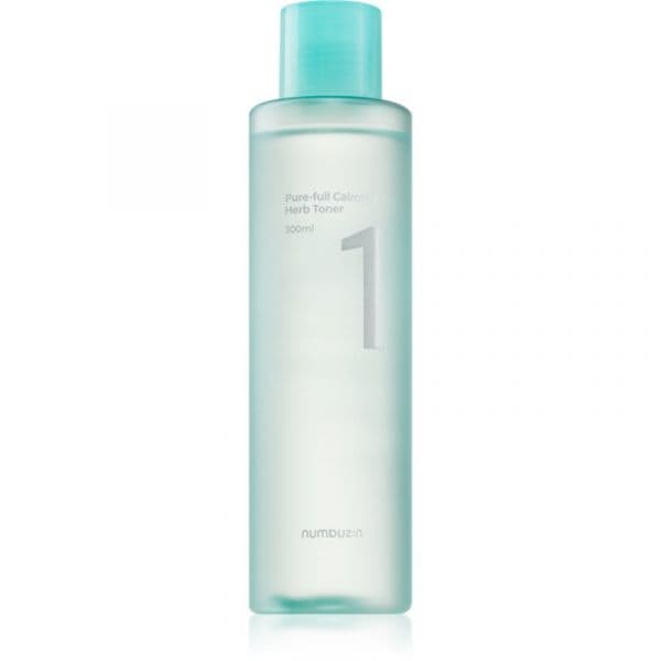 Numbuzin No. 1 Pure-Full Calming Herb Toner para Pele Problemática e Mista a Oleosa 300ml