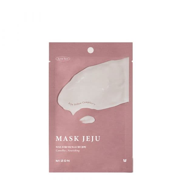 Mizon Joyful Time Máscara de Tecido Jeju Camélia 23g