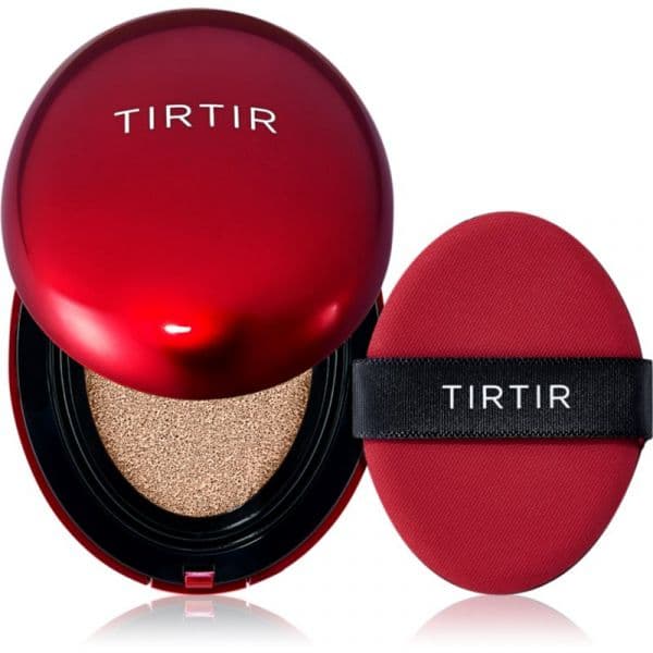Tirtir Mask Fit Red Cushion Mini Base de Longa Duração em Esponja de Alta Proteção Uv Tom 17c Porcelain 4.5 g