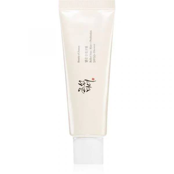 Protetor Solar Beauty Of Joseon Relief Sun Rice + Probiotics Creme SPF50+ 50ml