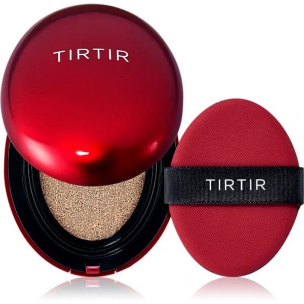 Tirtir Mask Fit Red Cushion Base de Longa Duração em Esponja de Alta Proteção Uv Tom 21w Natural Ivory 18 g