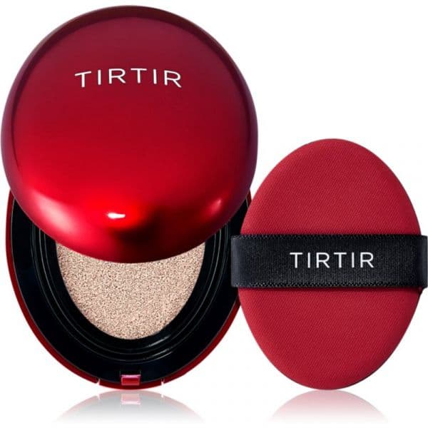 Tirtir Mask Fit Red Cushion Base de Longa Duração em Esponja de Alta Proteção Uv Tom 15c Fair Porcelain 18 g