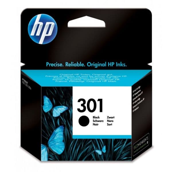 Tinteiro HP 301 CH561E Black