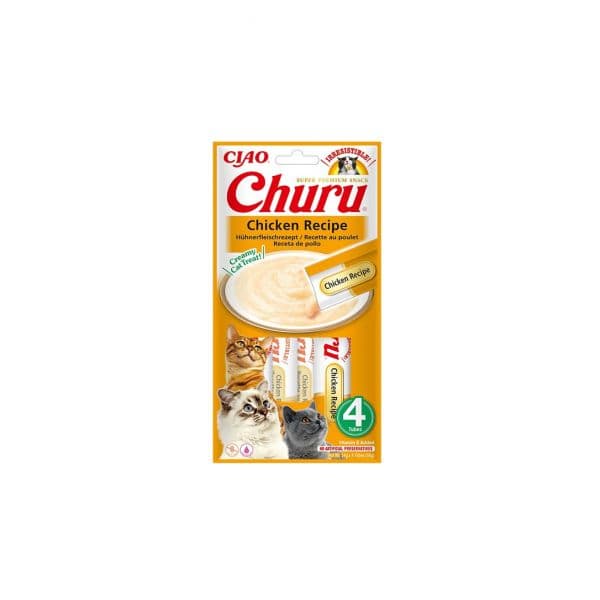 Churu Cat Creamy Treat Frango 4x14gr
