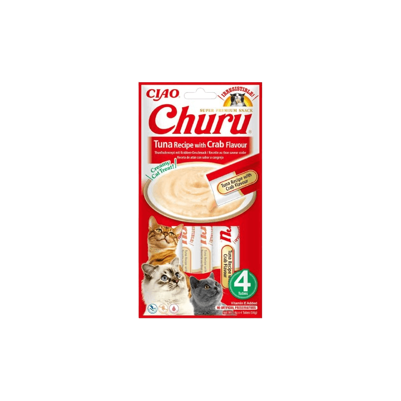 Churu Cat Receta de Atún con Cangrejo
