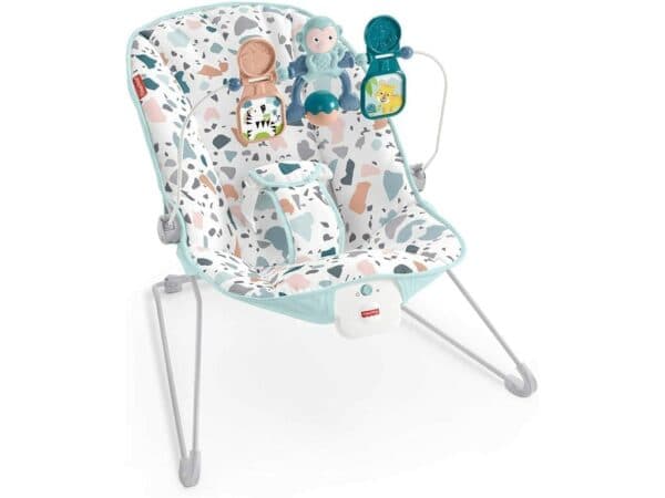 Fisher-Price Baloiço / Espreguiçadeira Terrazo c/ Vibrações - Cinzento