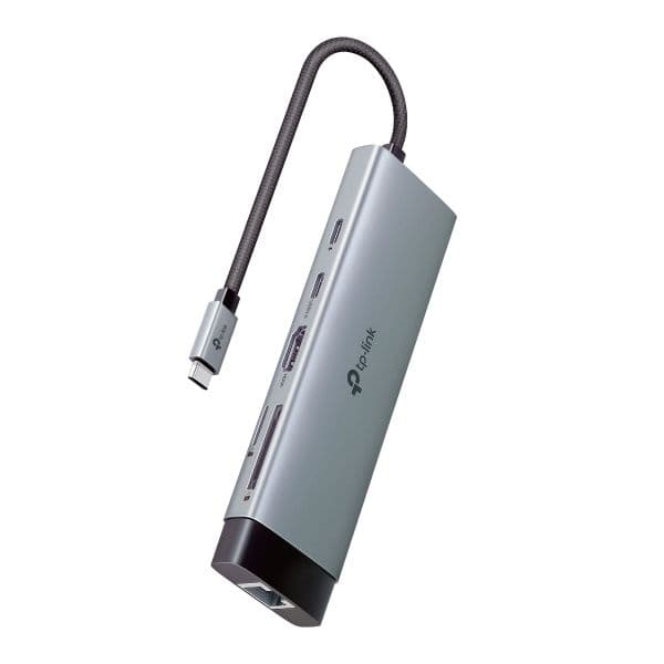 TP-Link UH9120C Hub USB-C 9 em 1 com HDMI 4K 60Hz, RJ45 Gigabit, USB-C PD 100W, 3x USB-A, SD e MicroSD