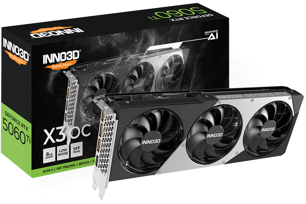 Inno3D GeForce RTX 5060 Ti X3 OC 8GB GDDR7