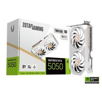 Zotac GeForce RTX 5050 Twin Edge OC 8GB GDDR6 DLSS4 White