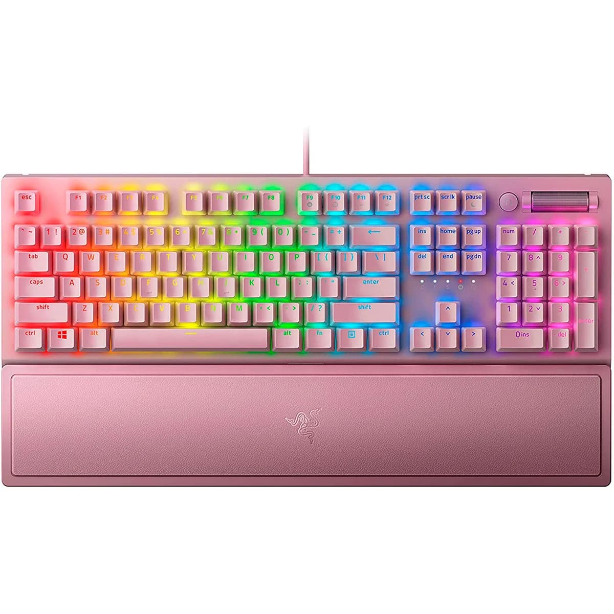 Teclado Mecânico Razer Blackwidow V3 US Quartz Rose