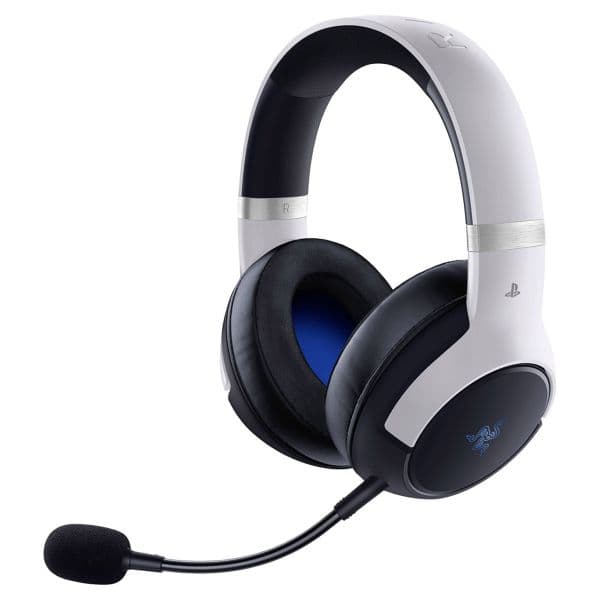 Razer Kaira Pro Hyperspeed Gaming Wireless/Bluetooth Playstation Licensed Branco/Preto