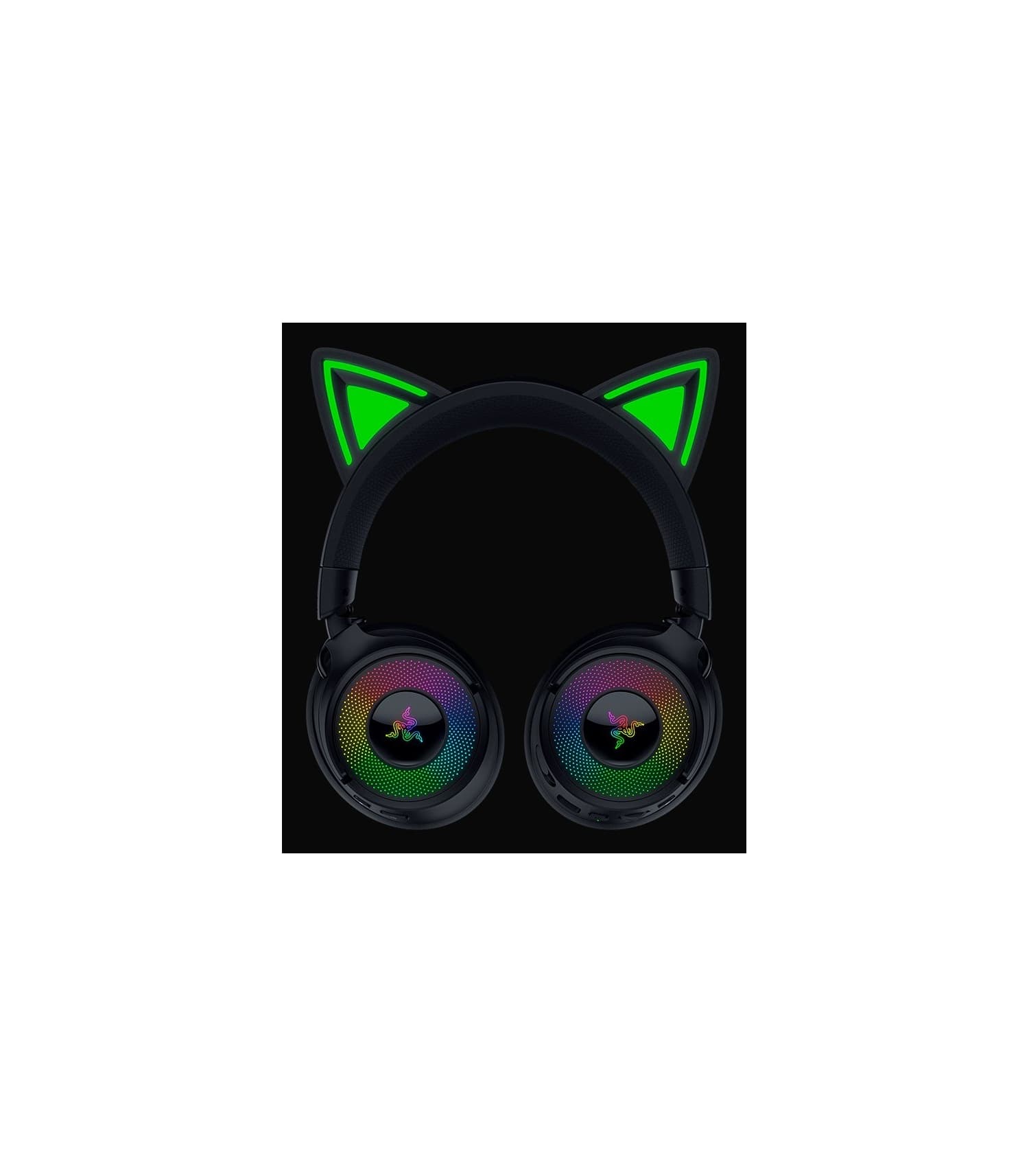 Razer Kraken Kitty V3 Pro Preto Wireless PC/Mac/PlayStation/Nintendo Switch/Steam Deck
