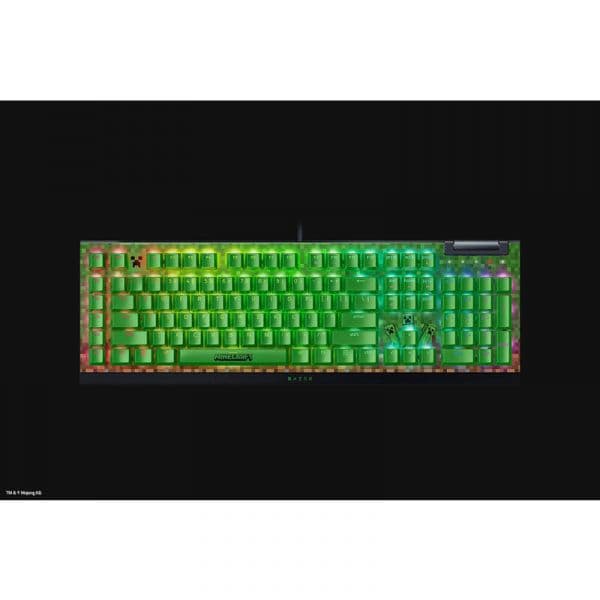 Razer BlackWidow V4 X Minecraft Edition RGB Layout US
