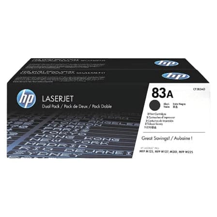 Toner HP Negro 83A CF283AD