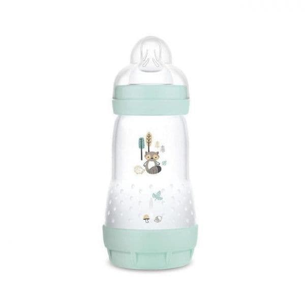 MAM Biberão Anti-Cólicas Easy Start 260ml Colours of Nature +2M Azul