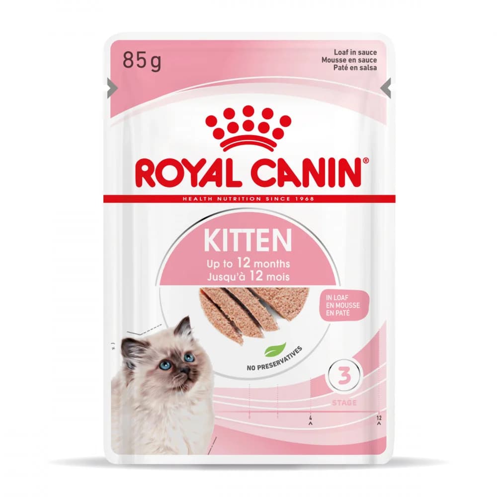 Royal Canin Kitten Loaf 12+ Ração Húmida para Gato - Campet