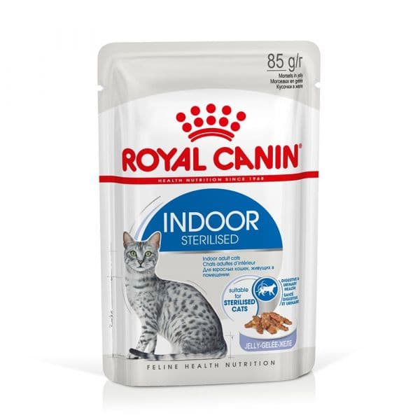 Ração Húmida Royal Canin Indoor Sterilised Gravy 12x 85g