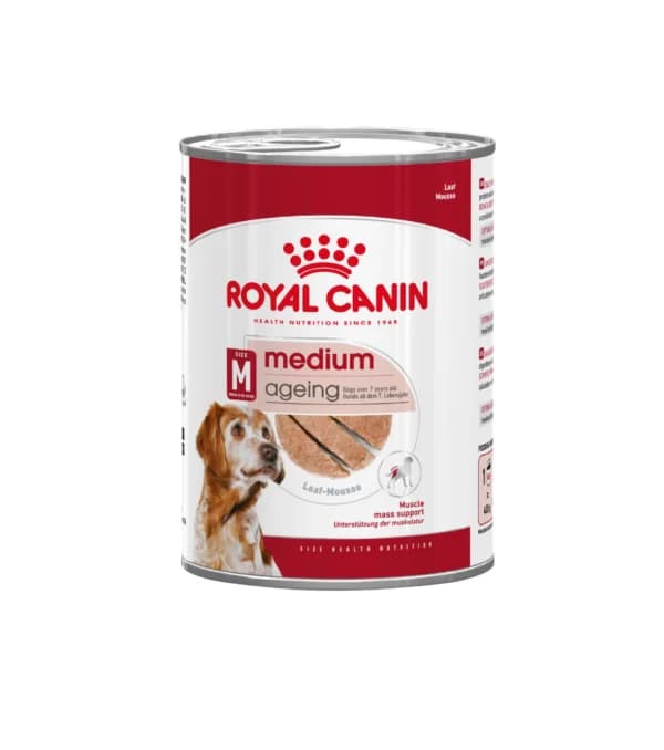 Royal Canin Medium Ageing Loaf 410g Ração Húmida para Cão - Campet