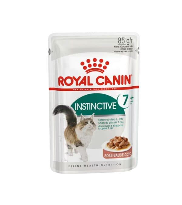 Ração Húmida Royal Canin Cat Instinctive +7 Gravy 85g