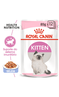 Royal Canin Kitten Jelly 12+ Ração Húmida para Gato - Campet