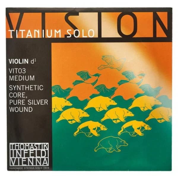 D'Addario Vision Titanium Solo D VIT03