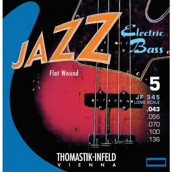 Thomastik-Infeld E-bass Strings Jazz Bass Flat Wound 682731