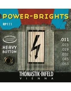 Strings for E-guitar Power Brights Series
