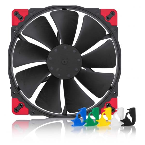 Noctua Air Cooling NF-A20 PWM chromax.black.swap 200x200x30 Case Fan b - NF-A20 PWM chromax.b