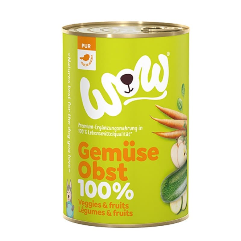 Wow Lata de Puro 100% Verduras y Frutas