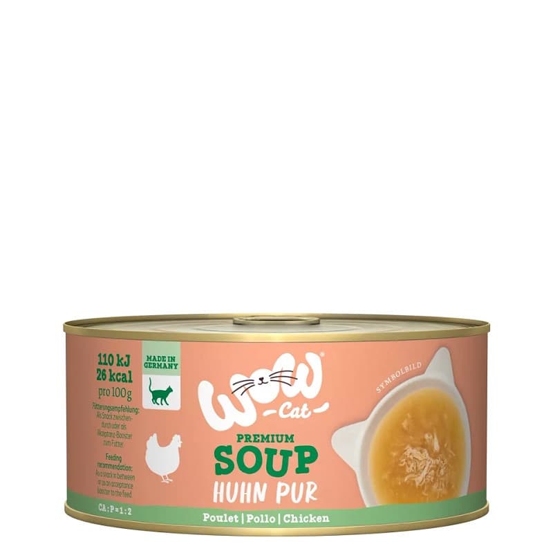 Wow Sopa de Pollo para Gatos