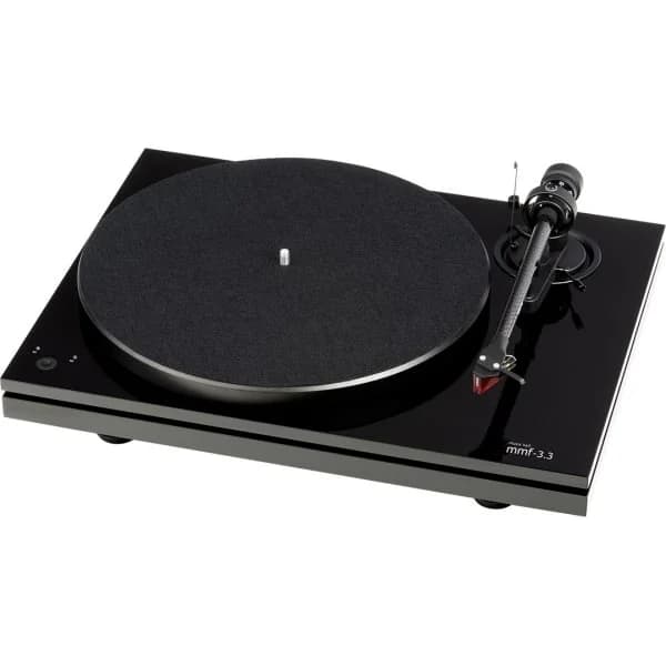 Gira-Discos Music Hall MMF-3.3 com Ortofon 2M Red ( Black Glossy )